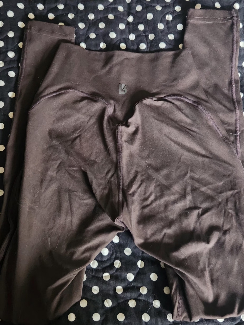 BuffBunny High-Waist Leggings in Dark Brown
